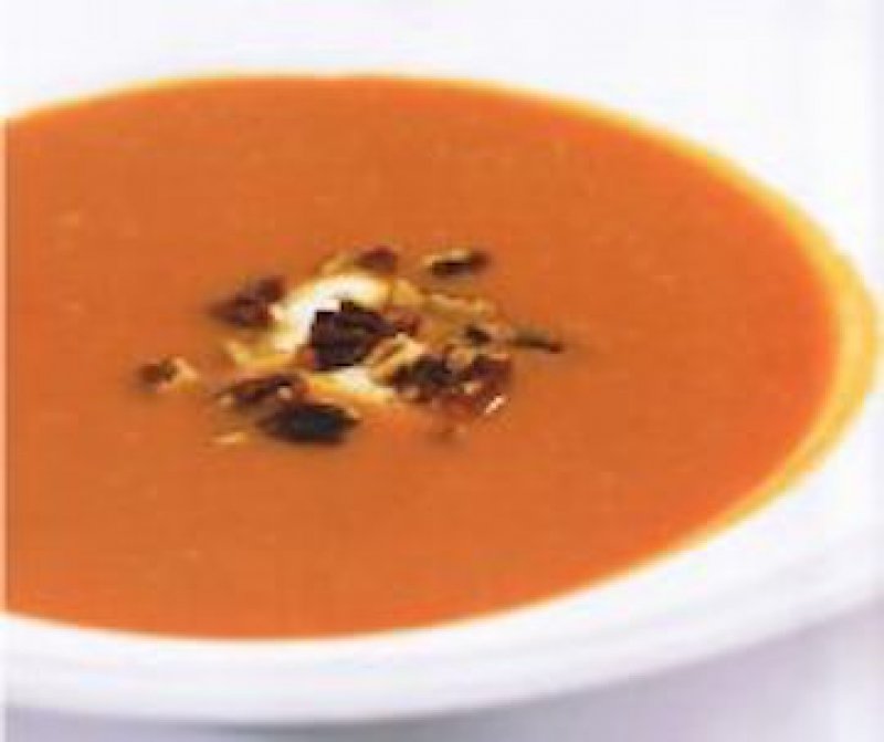 Soupe de carottes, de céleri rave et de poireau